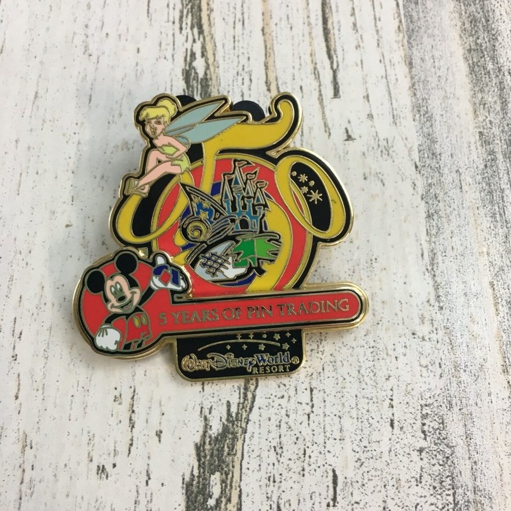 Disney WDW 5 Years of Pin Trading 2004 ARTIST PROOF Pin Tinker Bell LE 1500 AP